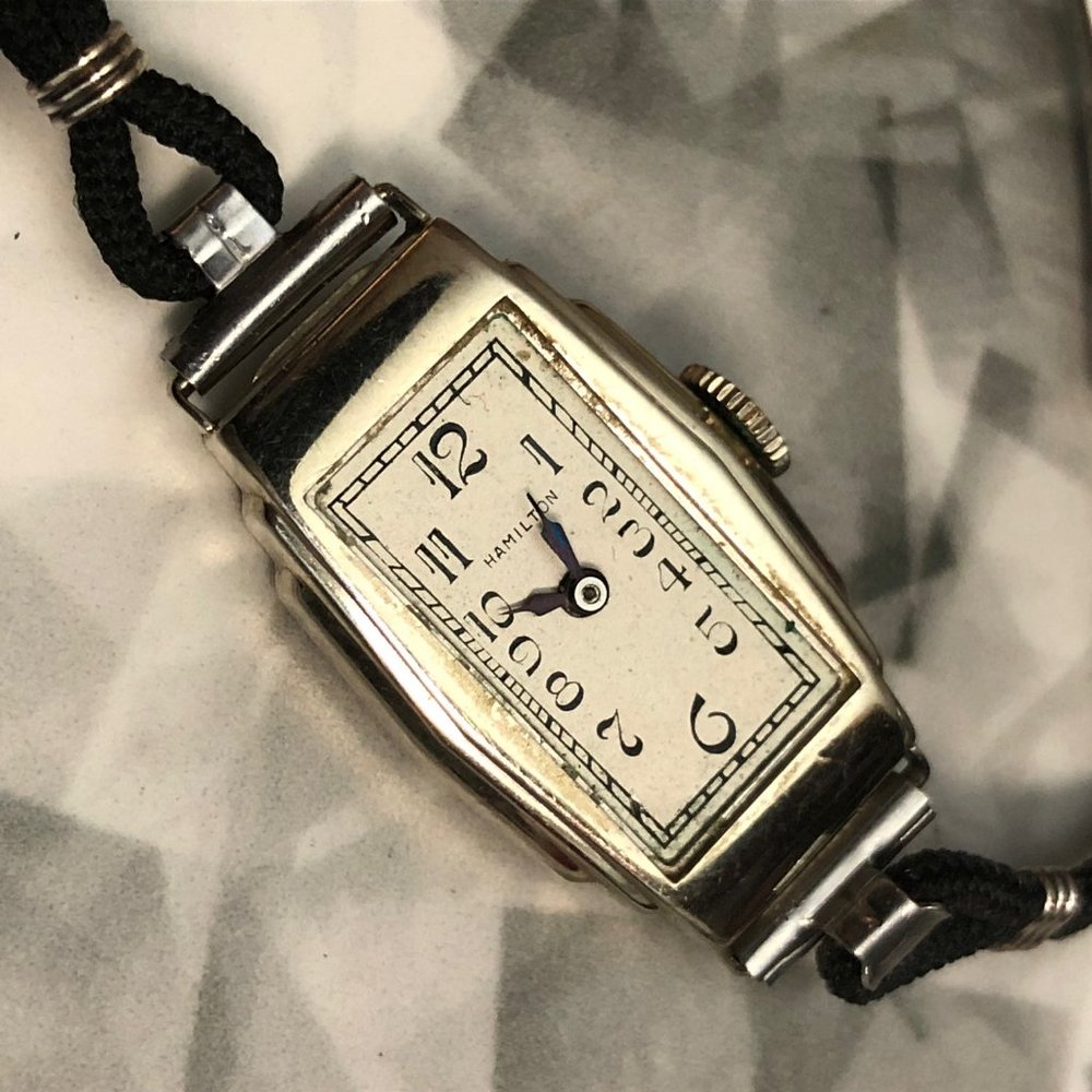 Hamilton Art Deco Gold Filled Watch - AS IS